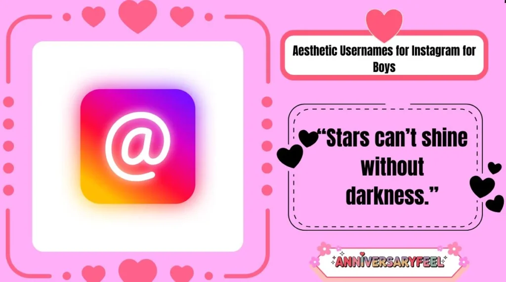Aesthetic Usernames for Instagram for Boys