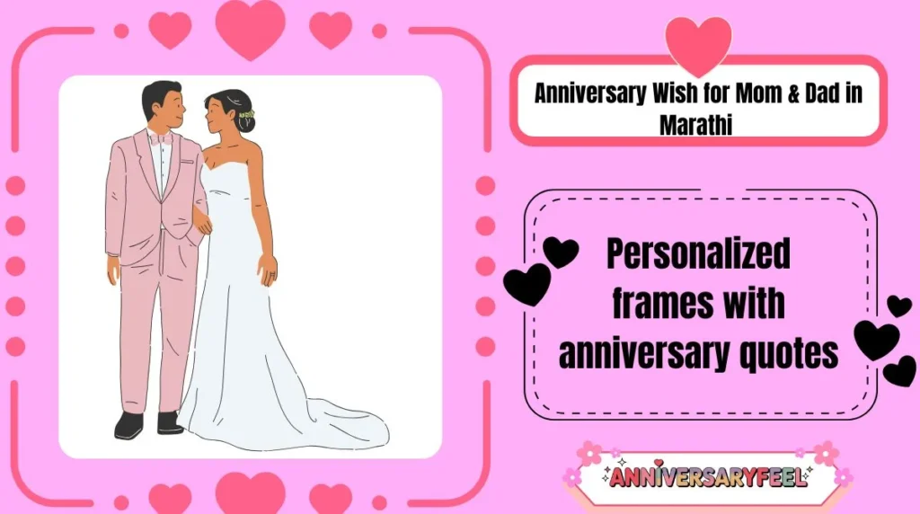 Anniversary Wish for Mom & Dad in Marathi