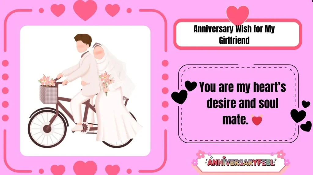 Anniversary Wish for My Girlfriend