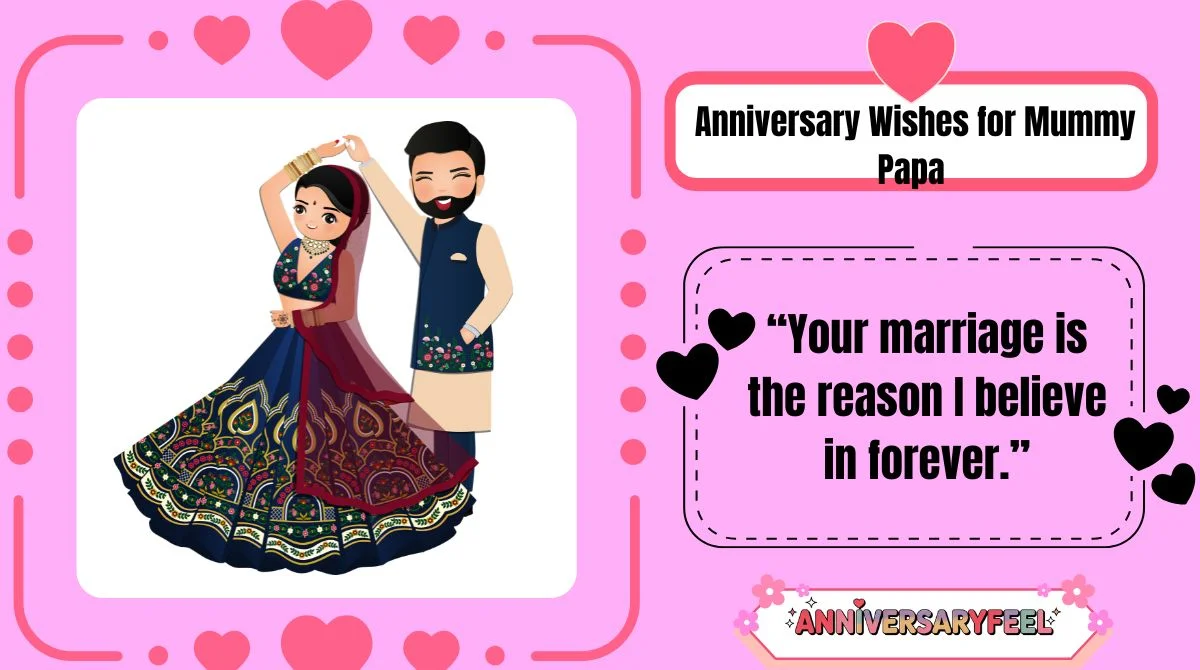 Anniversary Wishes for Mummy Papa