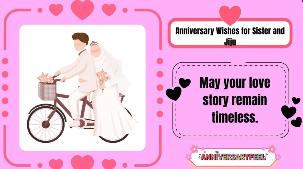 Anniversary Wishes for Sister and Jiju