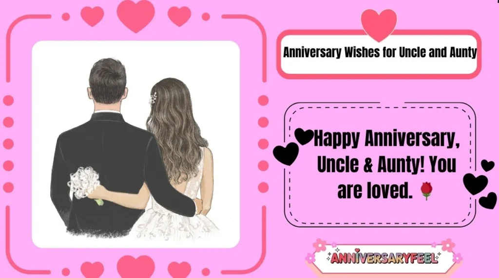 Anniversary Wishes for Uncle and Aunty