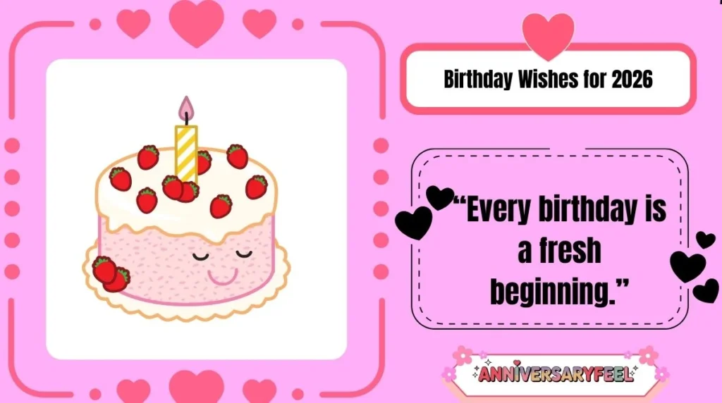 Birthday Wishes for 2026