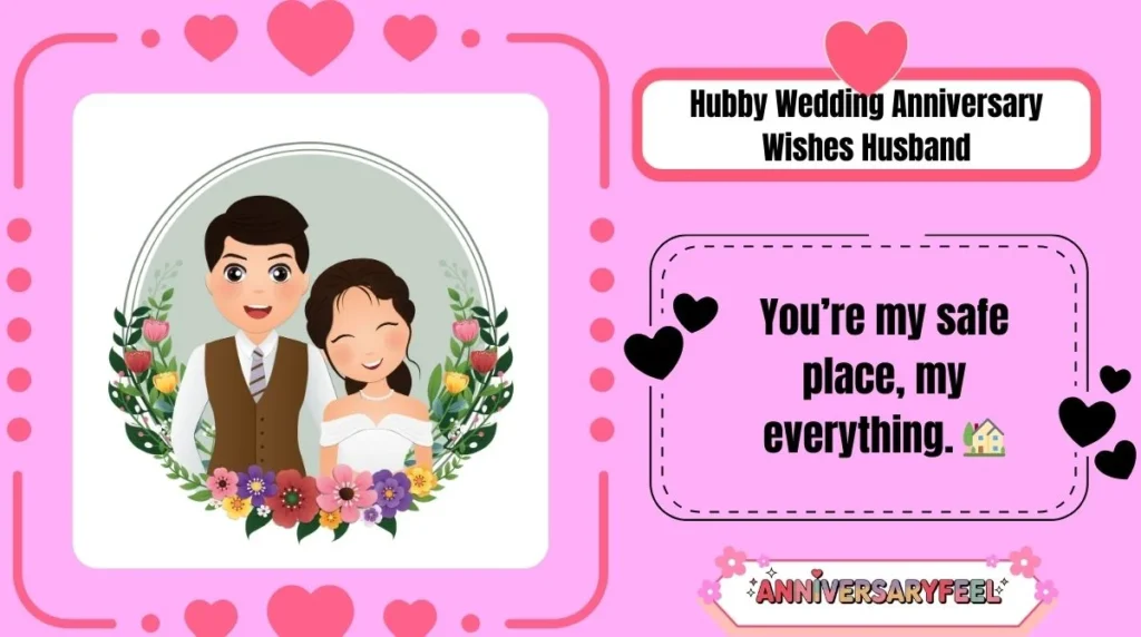 Hubby Wedding Anniversary Wishes Husband