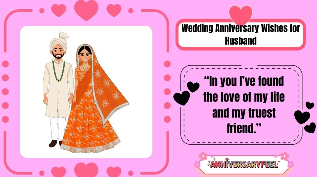 Wedding Anniversary Wishes for Husband